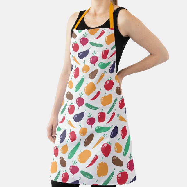 Vegetables Pattern Apron (Insitu)
