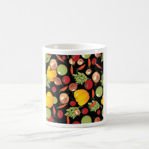 Vegetables Pattern Coffee Mug