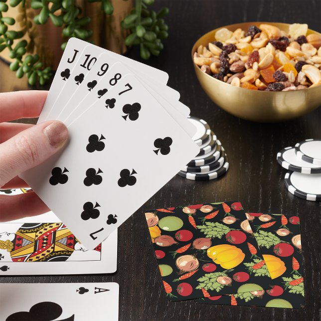 Vegetables Pattern Playing Cards (Creator Uploaded)