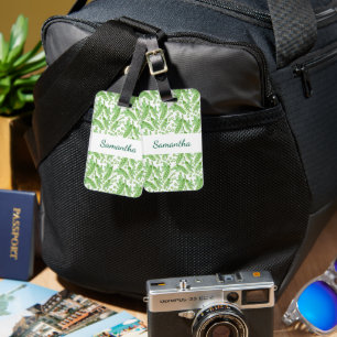 Vegetables Peas Luggage Tag