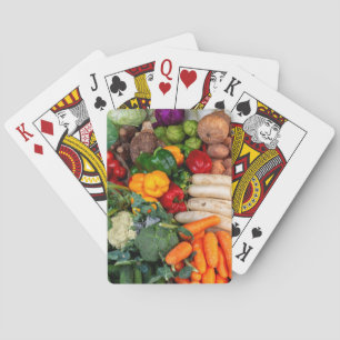 Vegetables Playing Cards