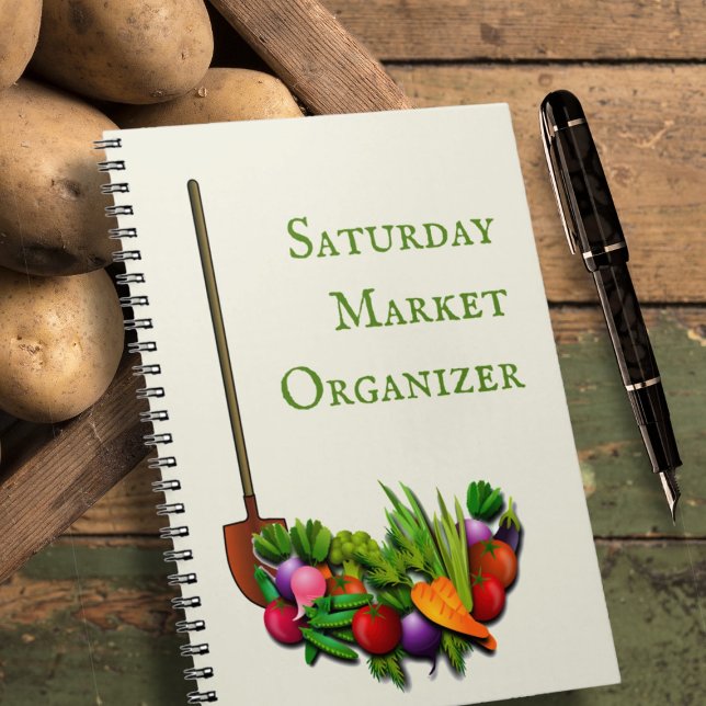 Vegetables Shovel Farm Themed Notebook (Creator Uploaded)