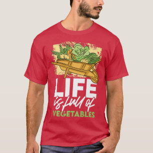 Vegetables Vegan Eating Healthy Food Organic Farme T-Shirt