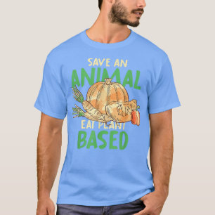 Vegetables Veggie Save An Animal Eat Plant Based V T-Shirt