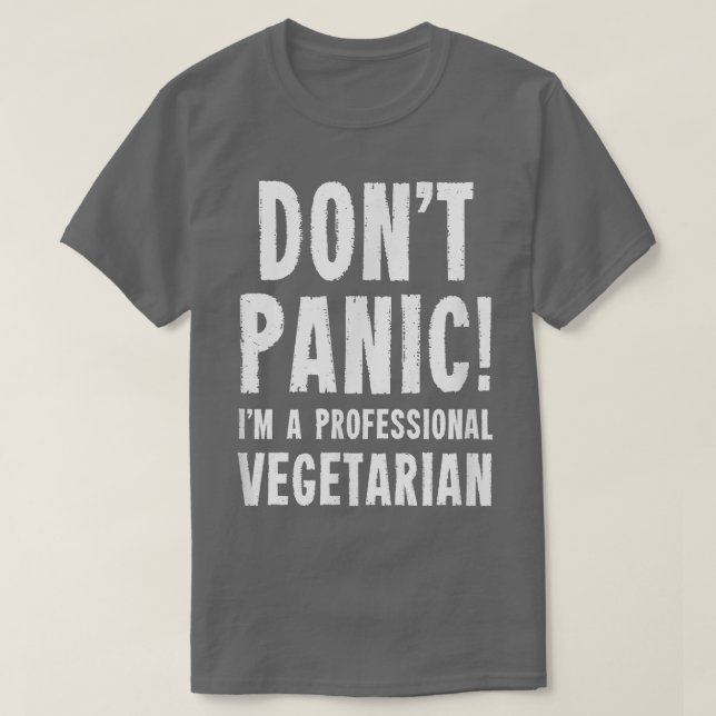 Vegetarian 1850 T-Shirt (Design Front)