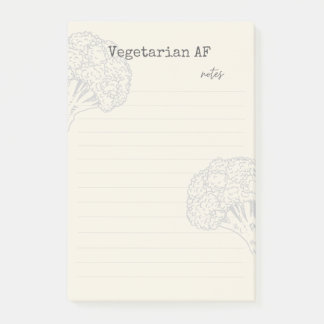 Vegetarian AF Notepad