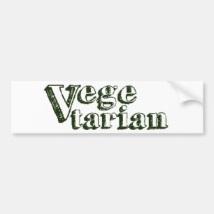 Vegetarian Bumper Sticker