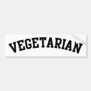 Vegetarian Bumper Sticker