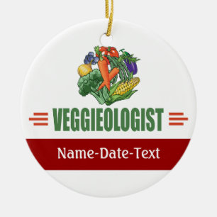 Vegetarian Ceramic Tree Decoration