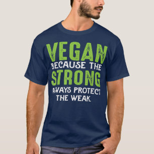 Vegetarian Distressed Vintage Vegan Mens And Women T-Shirt