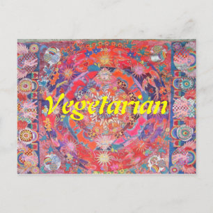 Vegetarian Postcard
