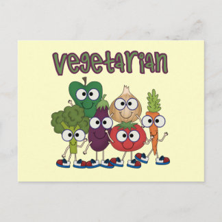 Vegetarian Postcard