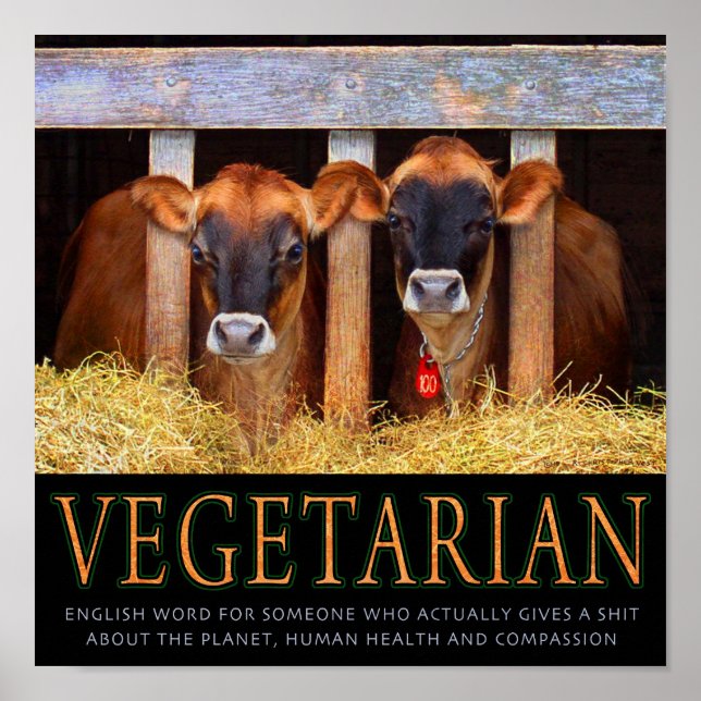 Vegetarian! Poster (Front)