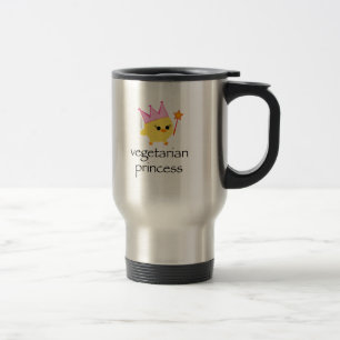 Vegetarian Princess Travel Mug