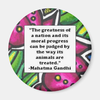 Vegetarian Quote Magnet