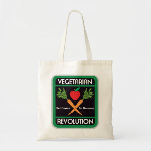 Vegetarian Revolution Tote Bag
