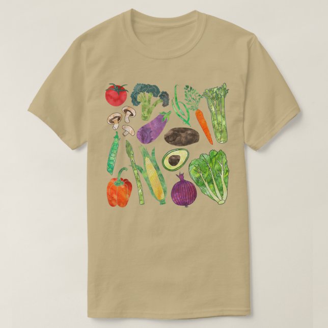 Vegetarian Shirt (Design Front)