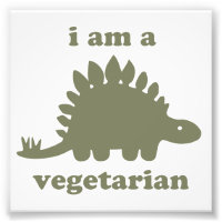 Vegetarian Stegosaurus Dinosaur - Green