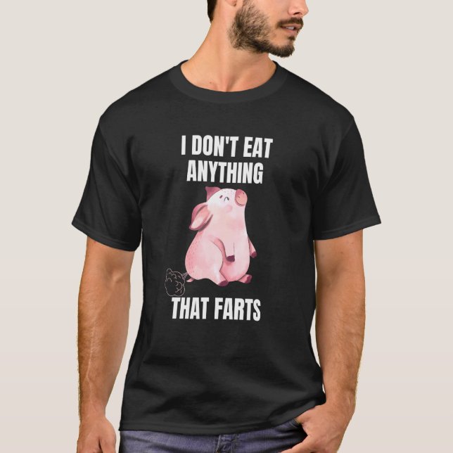 Vegetarian Vegan Design T-Shirt (Front)