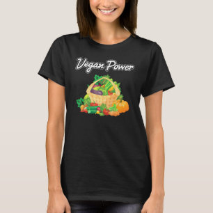 Vegetarian - Vegan Power - Vegetables - Farmer - H T-Shirt