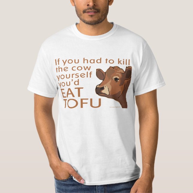 Vegetarian, Vegan T-Shirt (Front)