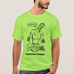 vegetarian zombie T-Shirt