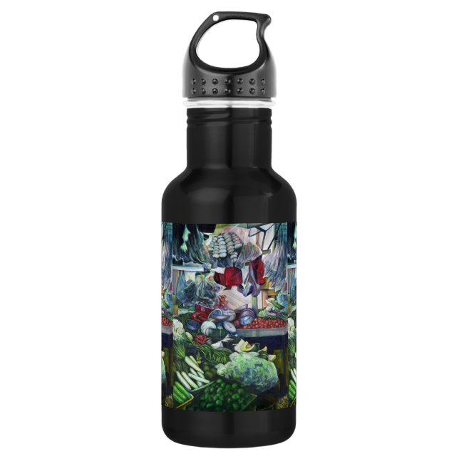 Vegetatian Club Meets Here 532 Ml Water Bottle (Front)