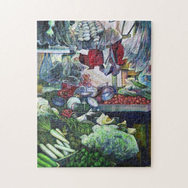 Vegetatian Club Meets Here Jigsaw Puzzle (Vertical)