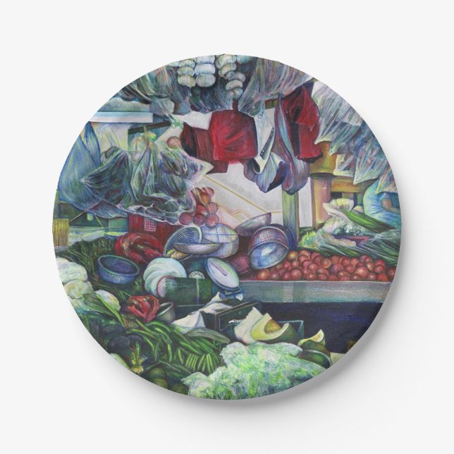 Vegetatian Clubs Meets Here on Tuesday's Afternoon Paper Plate (Front)