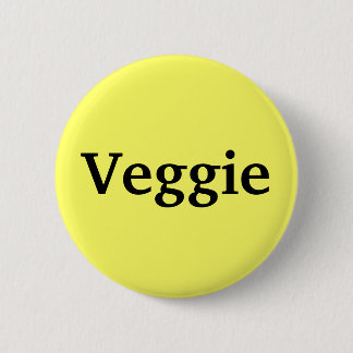 Veggie 6 Cm Round Badge