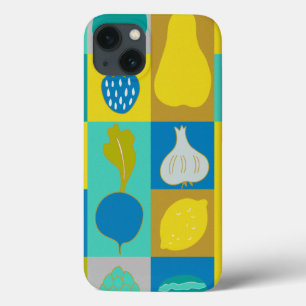 Veggie Blocks I iPhone 13 Case