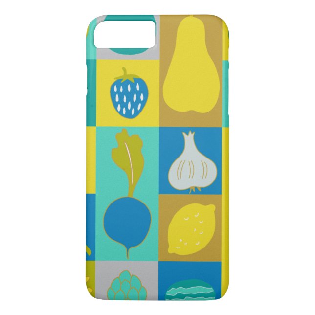 Veggie Blocks I Case-Mate iPhone Case (Back)