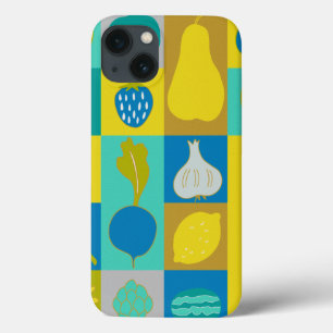 Veggie Blocks I iPhone 13 Case