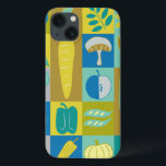 Veggie Blocks II iPhone 13 Case<br><div class="desc">Home Décor</div>