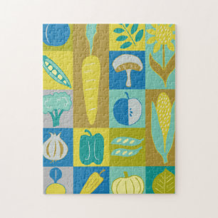 Veggie Blocks II Jigsaw Puzzle