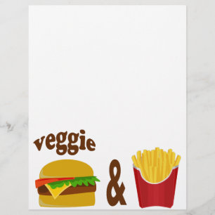 Veggie Burger and Fries