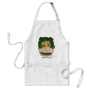 Veggie Face Standard Apron