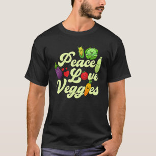 Veggie For Men Women Vegetable Plant Vegan T-Shirt