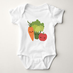 Veggie Friends Baby Bodysuit