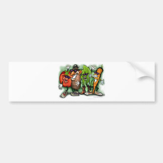 Veggie Gang Bumper Sticker