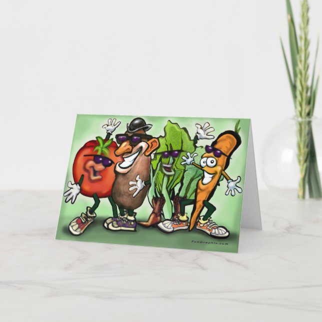 Veggie Gang Card (Front)