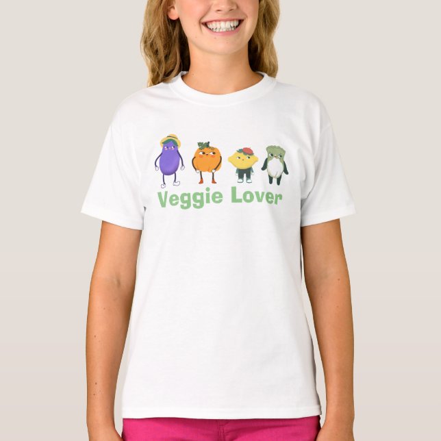 Veggie Lover - Kids T-Shirt (Front)