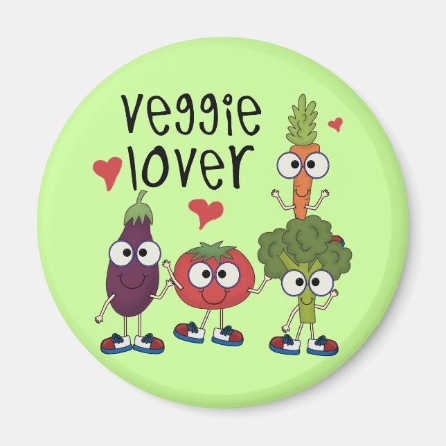 Veggie Lover Magnet (Front)
