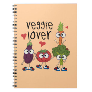 Veggie Lover Spiral Notebook