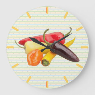 'Veggie' o' Clock' Wall Clock