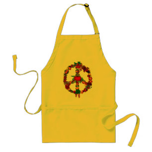 Veggie Peace Sign Standard Apron