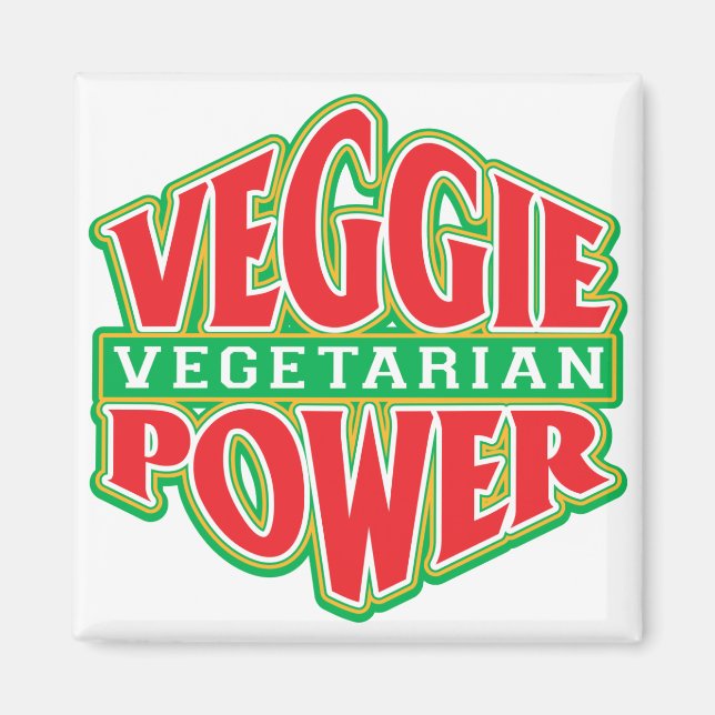 Veggie Power Magnet (Front)