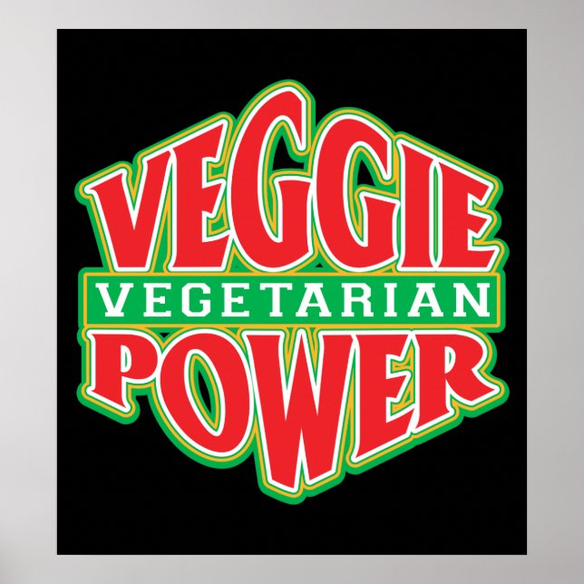Veggie Power Poster (Front)