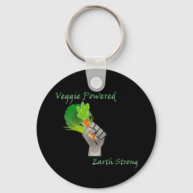 Veggie Powered Key Ring (Front)