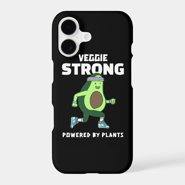 Veggie Strong, Powered by plants (Back)